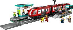 LEGO City - Stadstram en station - 6 minifiguren - 811 steentjes