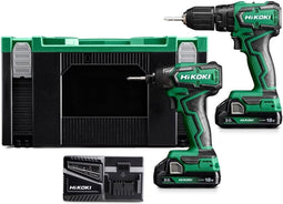 KC18DDWGZ Accu Combiset Klop-boor-schroefmachine DV18DD + Slagschroevendraaier WH18DD