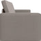 vidaXL - Vloersofa - Bed - 2-in-1 - Taupe - 245x150x60.5 - cm - Bekleding