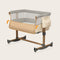 Lionelo Leonie - 3-in-1 Babybed - Co-sleeper met verstelbare hoogte en anti-reflux positie - Beige