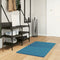 vidaXL - Vloerkleed - OVIEDO - laagpolig - 60x110 - cm - turquoise