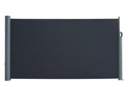 Merkloos - Windscherm - Uittrekbaar 300 x 150 cm - Weerbestendig Zwart
