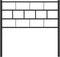 vidaXL - Hoofdbord - 100 - cm - metaal - zwart