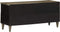 vidaXL - Tv-meubel - 100x33x46 - cm - massief - mangohout - zwart