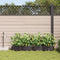 vidaXL - Tuinplantenbakken - met - waterirrigatiesysteem - - - 4 - stuks - - - Bruin