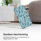 iMoshion Hoesje Geschikt voor Samsung Galaxy S21 FE Hoesje Met Pasjeshouder - iMoshion Design Bookcase smartphone - Blauw / Blue Flowers