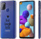 iMoshion Hoesje Geschikt voor Samsung Galaxy A21s Hoesje Siliconen - iMoshion Design hoesje - Transparant / Zwart / Live Laugh Love