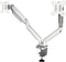 Fellowes 8056501 - Monitorarm - 2 Schermen - Gasveer - USB - Zilver