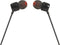 JBL T110 - In-ear oordopjes met microfoon - Draad - Zwart