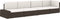 vidaXL-Tweezitsbank-sectioneel-poly-rattan-bruin