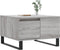 vidaXL - Salontafel - 55x55x36,5 - cm - bewerkt - hout - grijs - sonoma - eikenkleurig