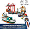 LEGO City Haven - Vrachtschip speelgoed - 8 minifiguren - 1226 onderdelen