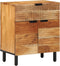 vidaXL - Nachtkastje - 50x33x60 - cm - Massief - Acaciahout