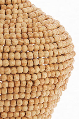 Light & Living Hanglamp Kalenga - Kralen - 21cm - Naturel