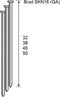 Dutack Fasteners 5138055 Brad - SKN16-20° - RVS - 1,6 x 32 mm (2000st)