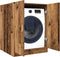 vidaXL - Wasmachinekast - 70,5x71,5x91,5 - cm - oud - houtkleurig