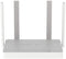 Keenetic Hopper DSL - Router - Dual-band Wi-Fi 6 1800 Mbit/s - Grijs/Wit