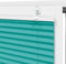 vidaXL - Plissé - rolgordijn - 50x150 - cm - stofbreedte - 49,4 - cm - petrol - groen