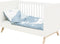Bopita Fenna Bedbank - 70x140 cm. - Wit/Naturel
