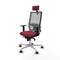 Bureaustoel Piqueras y Crespo 1D086G2 Kastanjebruin