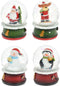 Waterbal met kerstfiguur 45mm
