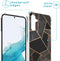 iMoshion Hoesje Geschikt voor Samsung Galaxy A54 (5G) Hoesje Met Koord - iMoshion Design Hoesje met Koord - Zwart / Black Graphic