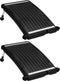 Zwembadverwarmingspanelen 2 st solar gebogen 72,5x46 cm