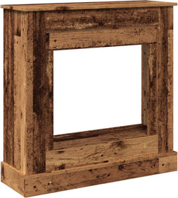 vidaXL - Haardombouw - 90x30x90 - cm - bewerkt - hout - oud - houtkleurig