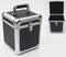 Aluminium DJ platen case - Opbergkoffer voor 70 - 100 vinyl 7 inch singles - Zwart aluminium
