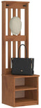 vidaXL - Halboom - SANDENS - 45x40x159,5 - cm - massief - grenenhout