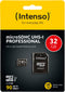 Intenso 3433480 - MicroSDHC 32GB - Class 10 - Zwart