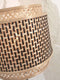 GOOD&MOJO Wandlamp Bhutan - Bamboe/Zwart - 24x12x21cm - Binnen