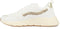 POSH by Poelman CHARLIE Dames Sneakers - Vetersluiting - Wit met panterprint - Maat 37