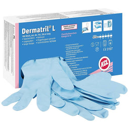 KCL Dermatril L 741 074108081C Wegwerphandschoen 100 stuk(s) Maat (handschoen): 8 EN 455