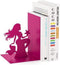 Balvi boekensteun Zeemeermin Fuchsia Metaal