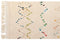Tapijt DKD Home Decor 60 x 240 x 0,7 cm Polyester Multicolour Ruiten