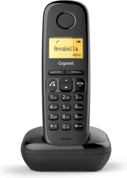 Gigaset AS190 - DECT telefoon - 80 contacten - Zwart