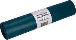 Afvalzak cleaninq 70x110cm recycled t70 120l blauw | 10 stuks