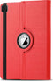 imoshion Tablet Hoes Geschikt voor iPad Pro 12.9 (2022) / iPad Pro 12.9 (2020) / iPad Pro 12.9 (2021) - imoshion 360° Draaibare Bookcase - Rood /Rood