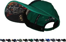 Capiche® Baseball Pet Heren – De Tijger – Groen – Verstelbaar met Druksluiting – Sportcap – Curved Cap – Mannen Petten