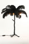 Light & Living Tafellamp Feather - Zwart - Ø65cm - Modern - Sinterklaas cadeau - Sinterklaas cadeautjes - Cadeau vrouw - Cadeau man - Cadeau voor haar - Cadeau voor hem - Sint cadeau - Sint kado - Kado man - Kado vrouw