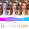 Studio ME - Multicolor Ringlamp - 10 inch/25 cm - RGB - Statief - Bluetooth - Afstandsbediening - USB