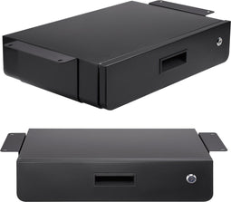 Maclean MC-461 - Bureaulade - Ergonomisch met sleutelslot - Zwart