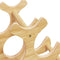 vidaXL - Wijnrek - voor - 6 - flessen - 35x18x25,5 - cm - bamboe