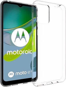 Accezz Motorola Moto E13 - Clear Backcover - Schokabsorberend - Transparant
