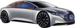 Maisto Mercedes EQS, grau 1:27 Auto