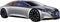 Maisto Mercedes EQS, grau 1:27 Auto