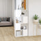 vidaXL-Boekenkast/kamerscherm-60x24x124,5-cm-spaanplaat-wit