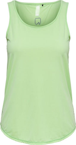 Only Play Performance - Mouwloze Sporttop - B-dry technology - Groen Ash - Maat XS