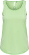 Only Play Performance - Mouwloze Sporttop - B-dry technology - Groen Ash - Maat XS